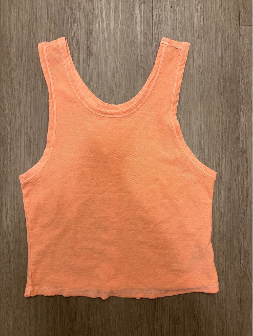Free People Peach Sleeveless Tank Top
